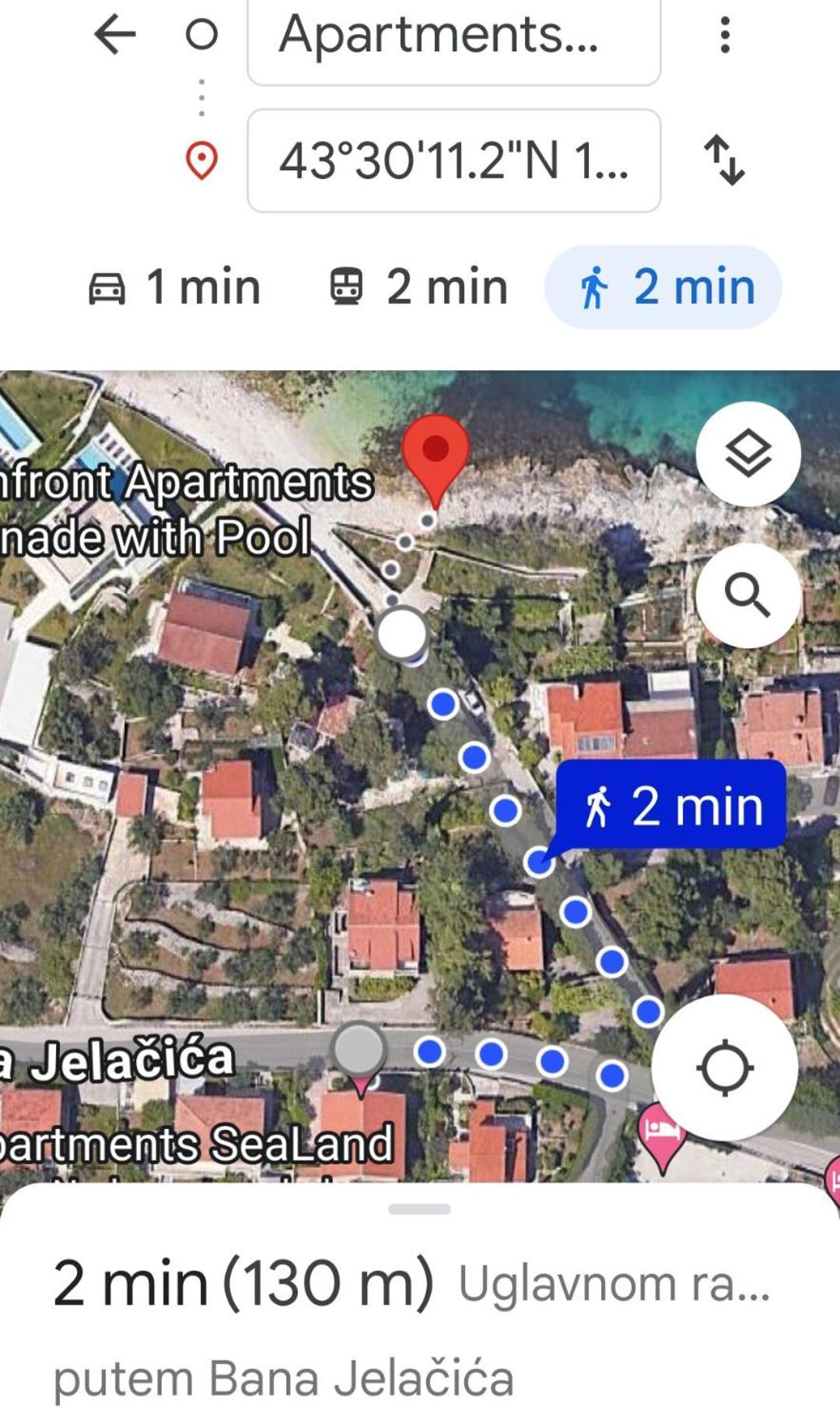 Apartamento Sea Land 2 Trogir Exterior foto